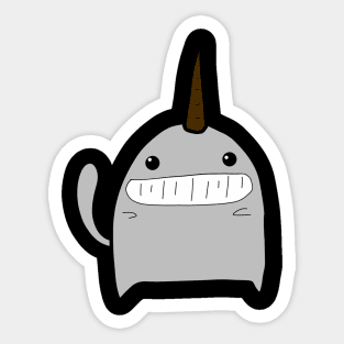 smiling monster for very happy Sticker